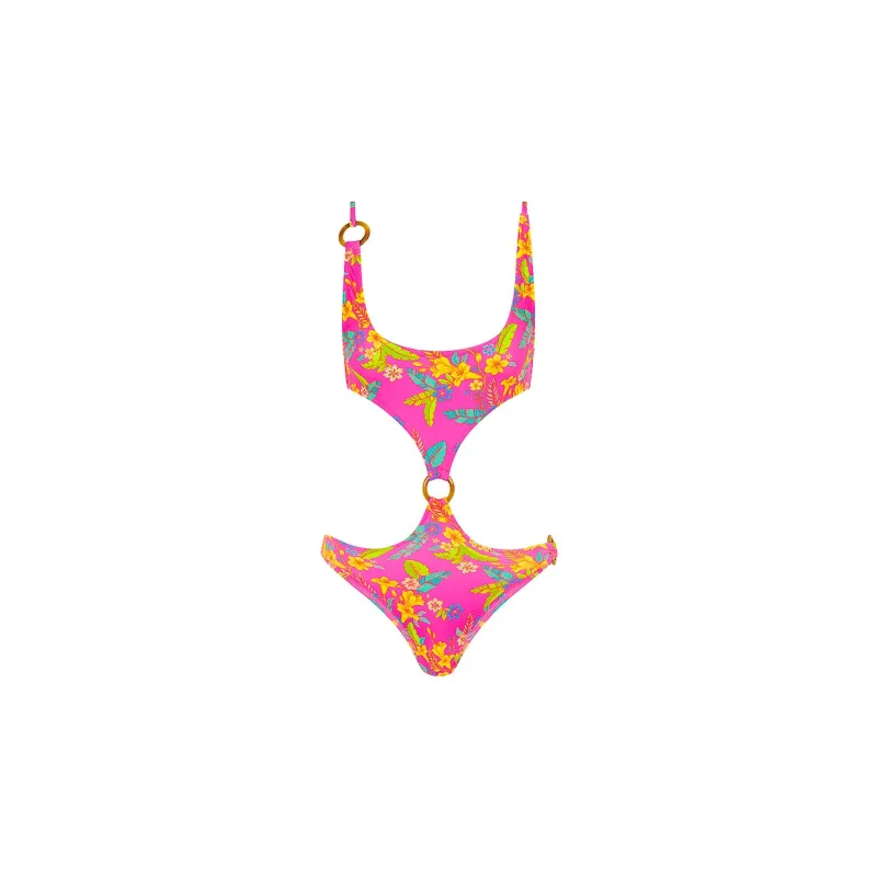 Retro Ring Cheeky One Piece - Viva Vacation sold by Kulani Kinis