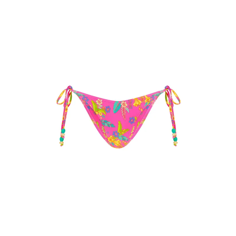 Dipped Cheeky Tie Bikini Bottom - Viva Vacation sold by Kulani Kinis