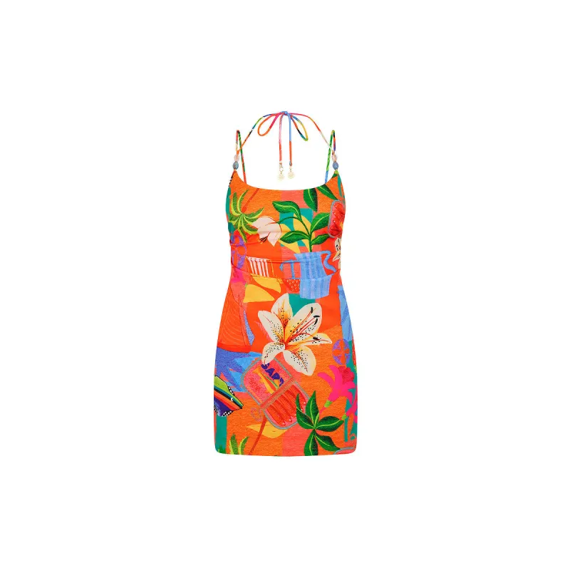Beaded String Mini Dress - Havana Haven sold by Kulani Kinis