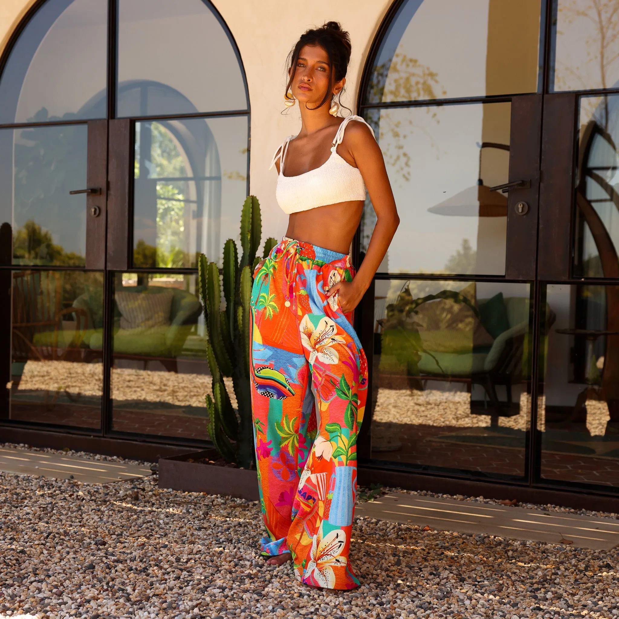 Drawstring Summer Pants - Havana Haven sold by Kulani Kinis product image thumbnail 2