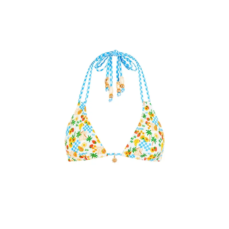 Halter Bralette Bikini Top - Suncatcher sold by Kulani Kinis