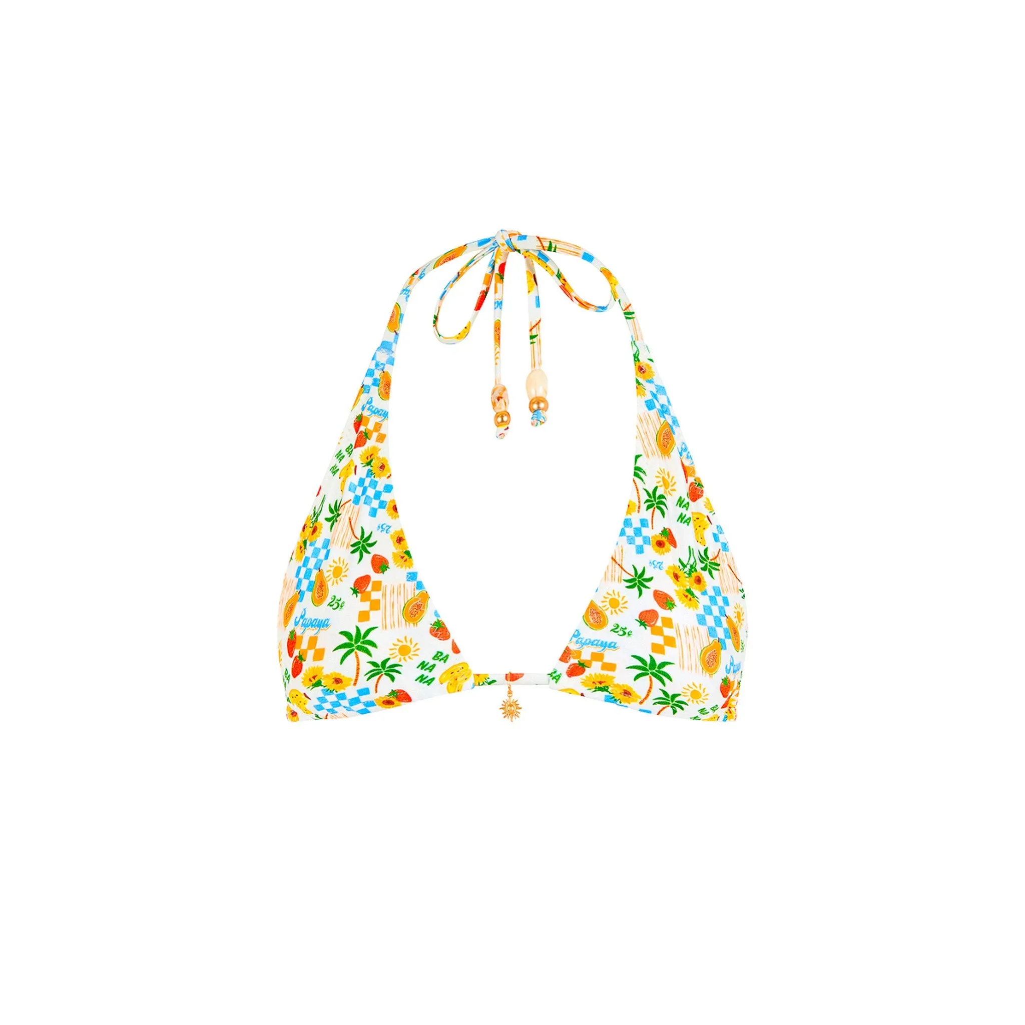 Classic Tie Halter Bikini Top - Suncatcher sold by Kulani Kinis