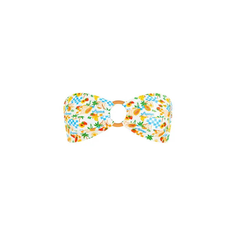 Strapless Bandeau Bikini Top - Suncatcher sold by Kulani Kinis