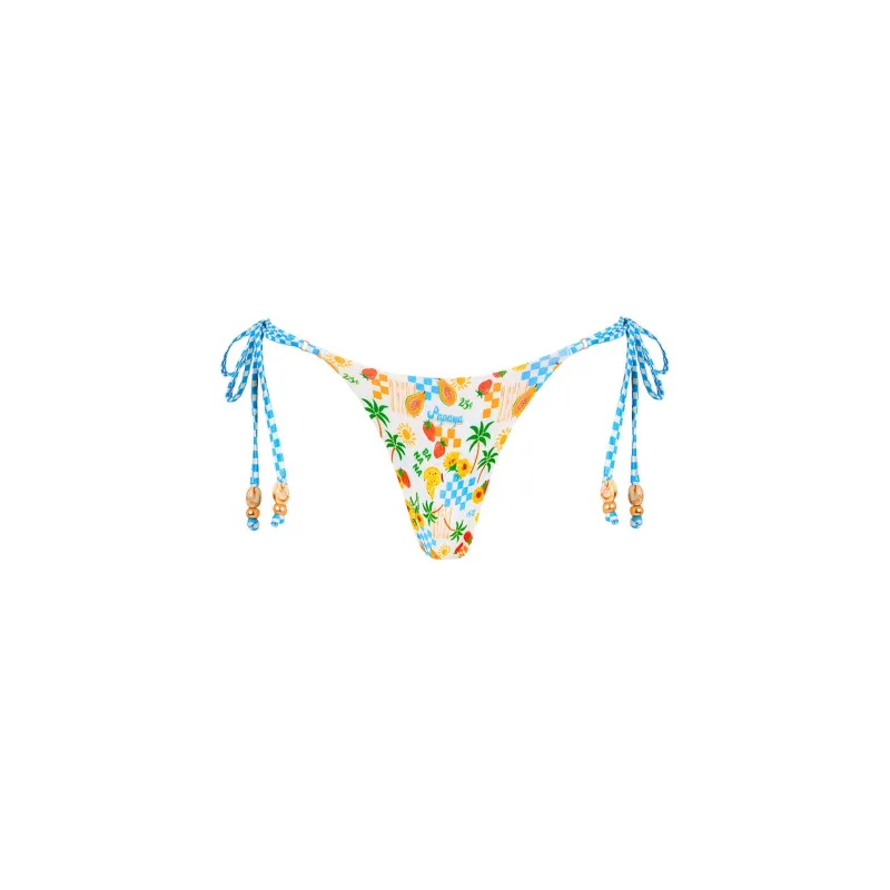 Thong Tie Side Bikini Bottom - Suncatcher sold by Kulani Kinis