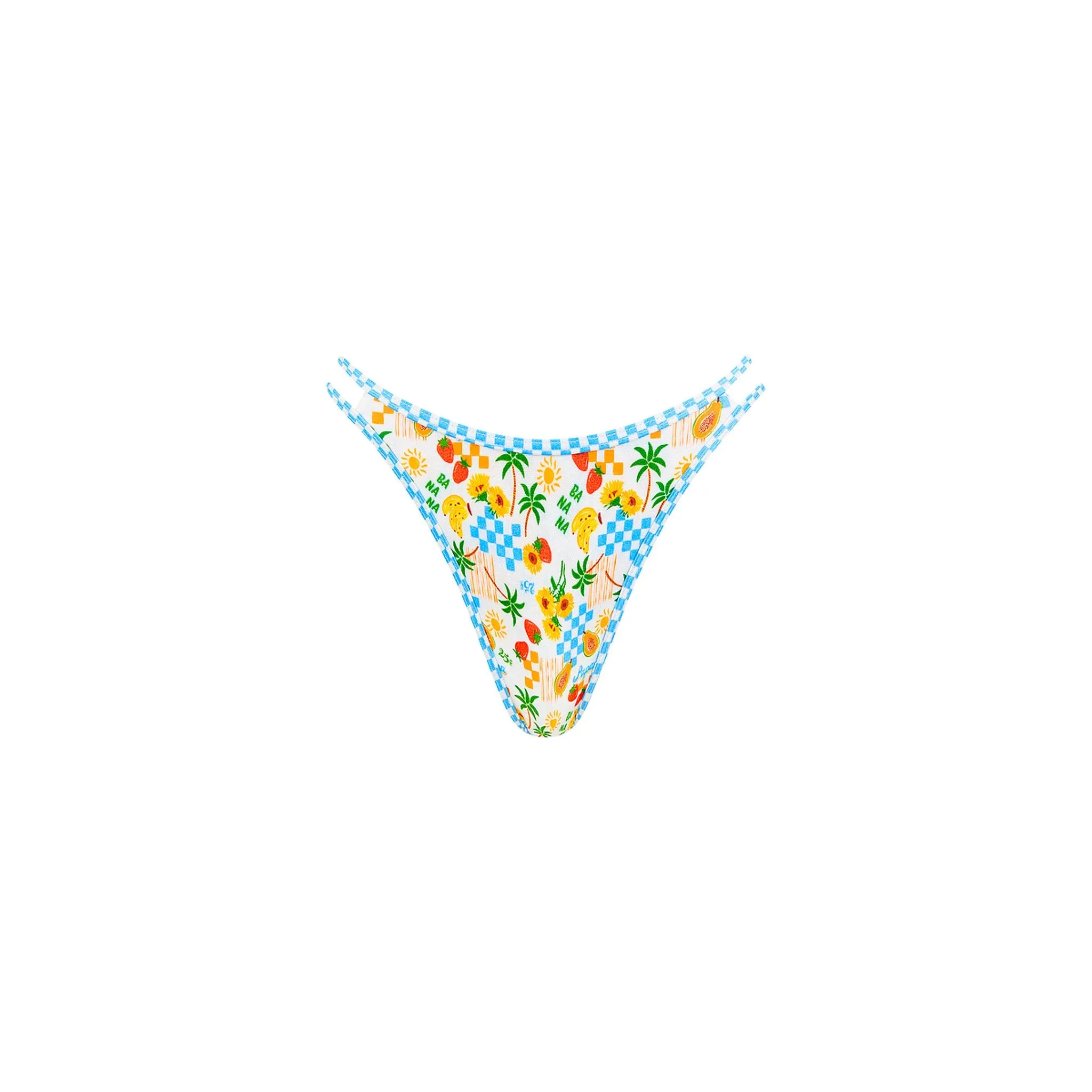 Twin Strap Cheeky Bikini Bottom - Suncatcher sold by Kulani Kinis