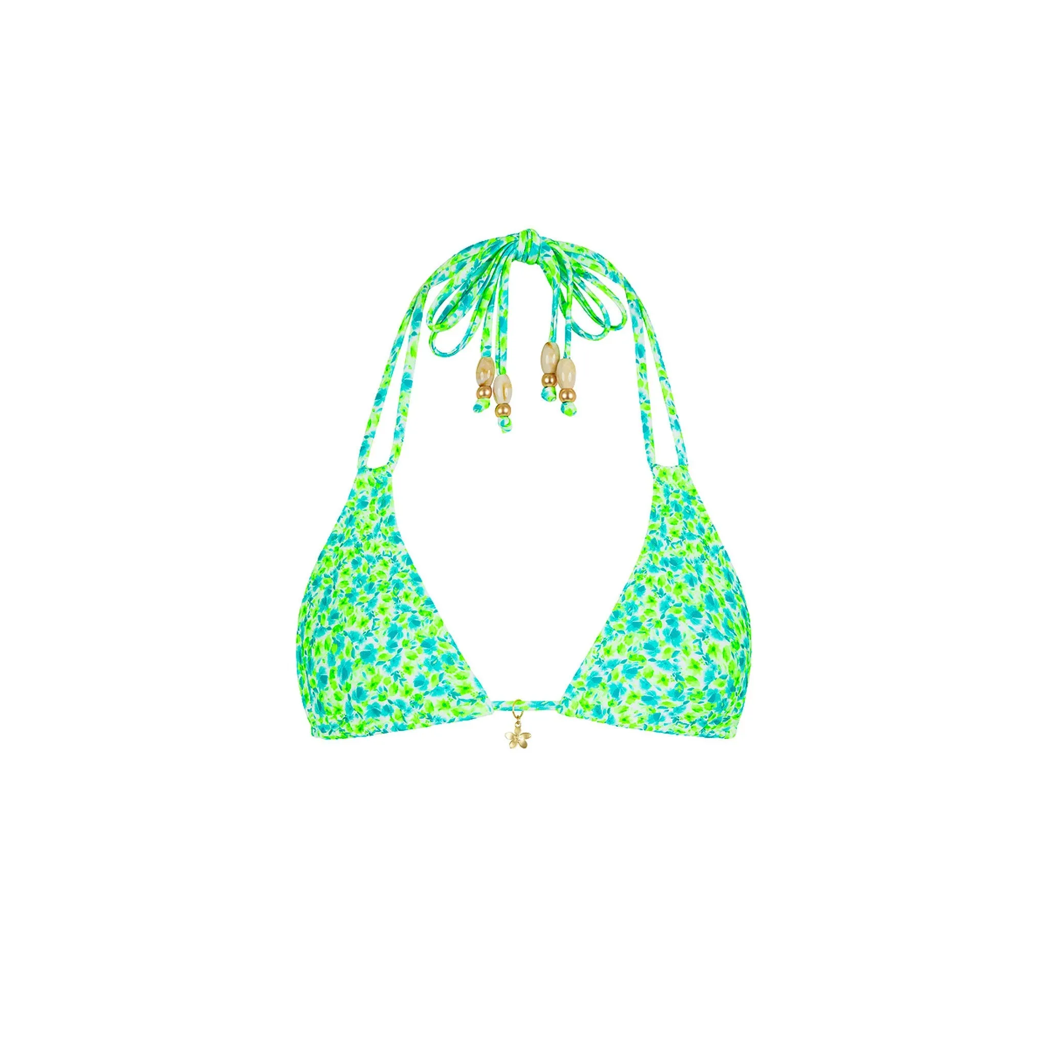 Halter Bralette Bikini Top - Apple Blossom sold by Kulani Kinis