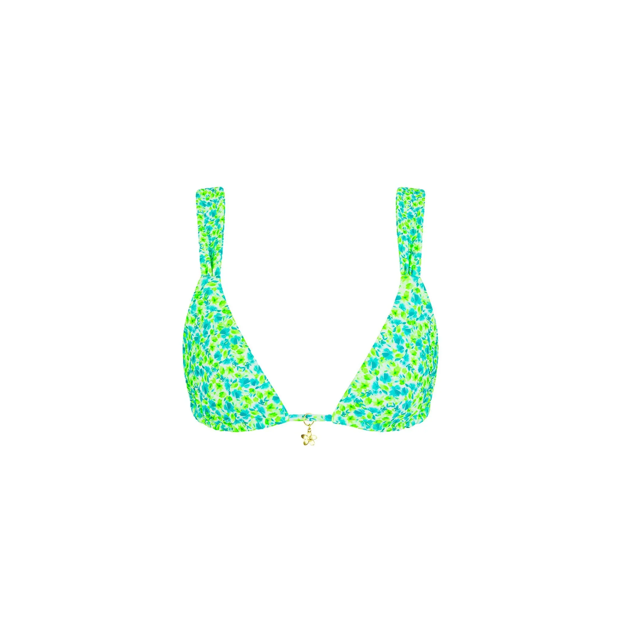 Slide Bralette Bikini Top - Apple Blossom sold by Kulani Kinis