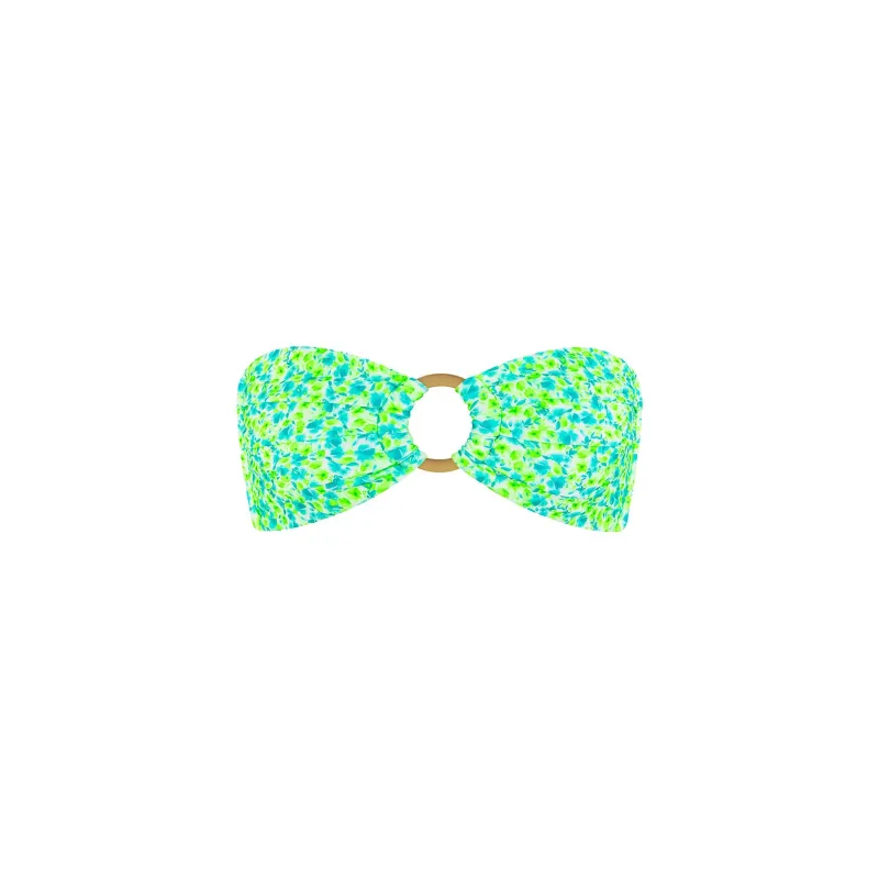 Strapless Bandeau Bikini Top - Apple Blossom sold by Kulani Kinis