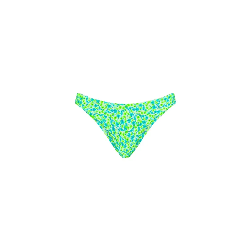 Minimal Full Coverage Bikini Bottom - Apple Blossom sold by Kulani Kinis