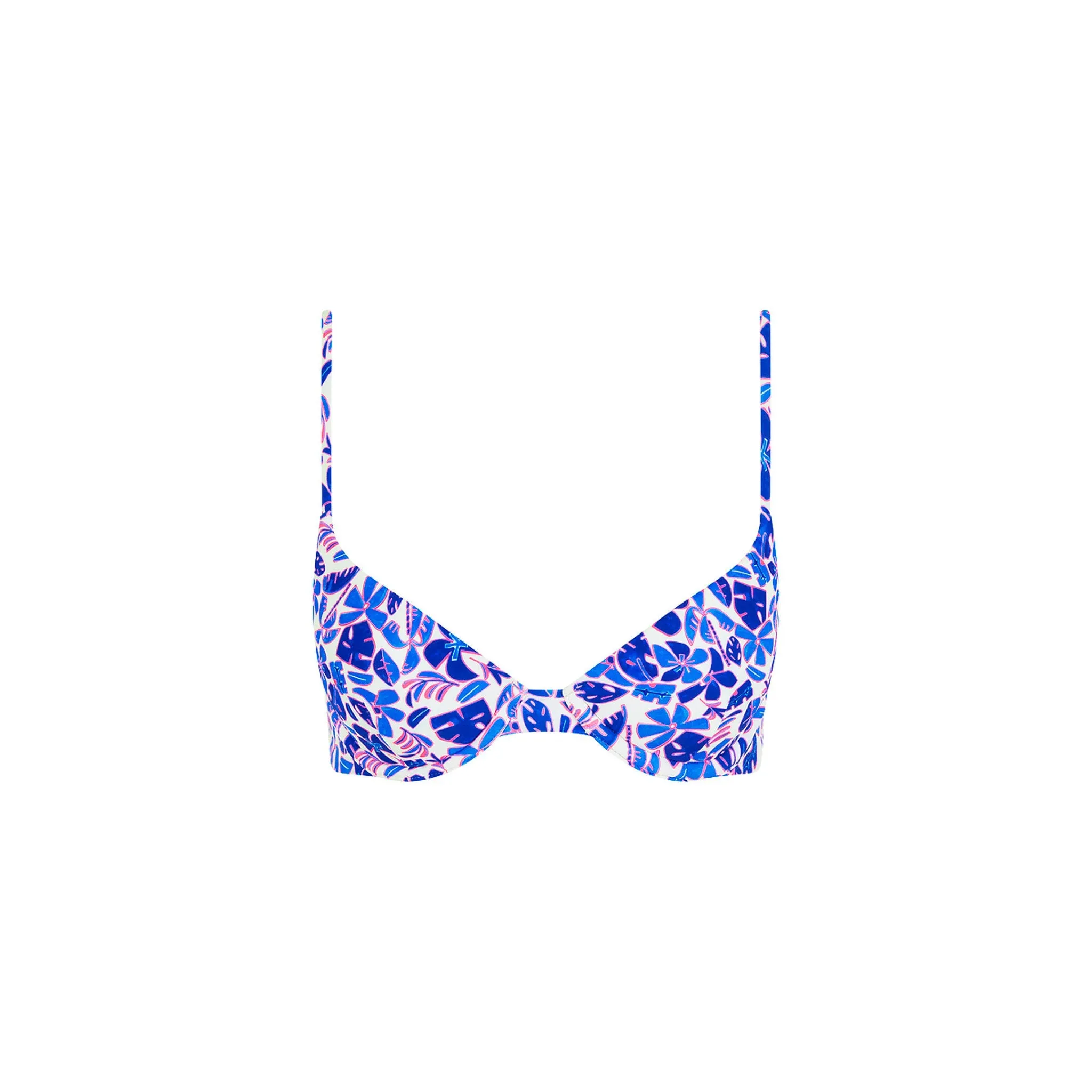 Slim Underwire Bra Bikini Top - Ocean Colada sold by Kulani Kinis