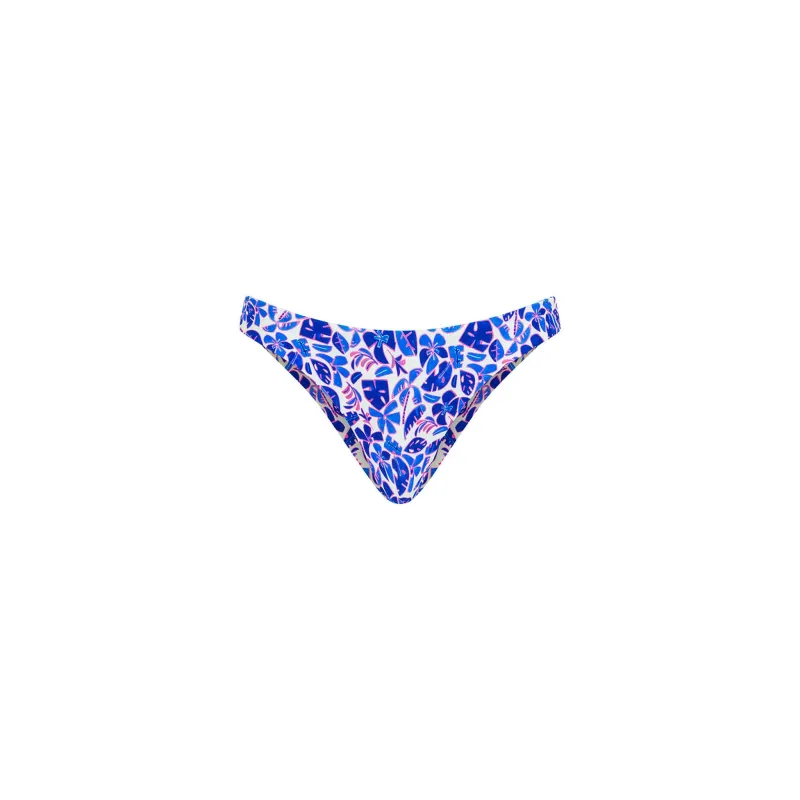 Minimal Full Coverage Bikini Bottom - Ocean Colada sold by Kulani Kinis