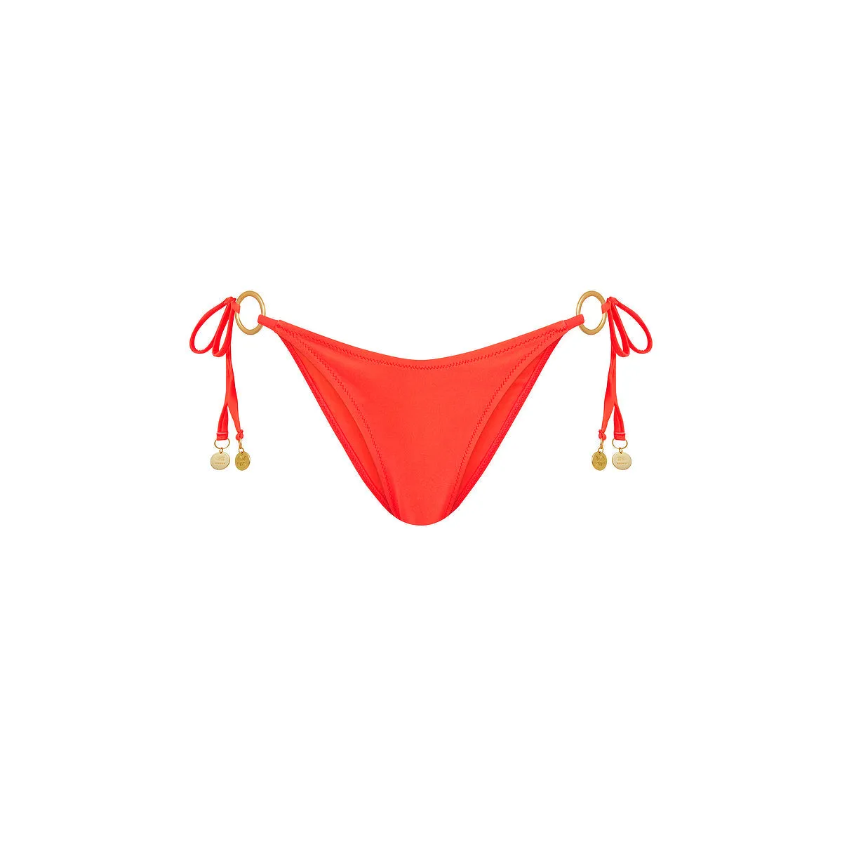 Ring Cheeky Tie Bikini Bottom - Amber Glow sold by Kulani Kinis