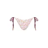 Dipped Cheeky Tie Bikini Bottom - Rosie Posie sold by Kulani Kinis