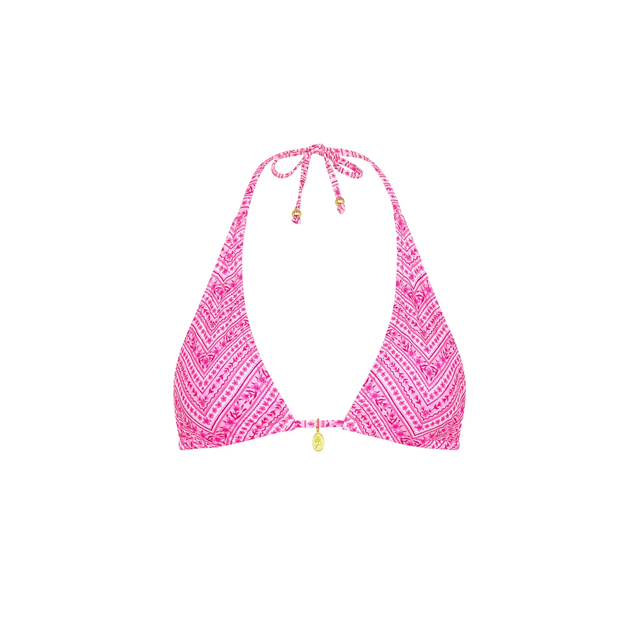 Classic Tie Halter Bikini Top - Starlight Saloon sold by Kulani Kinis