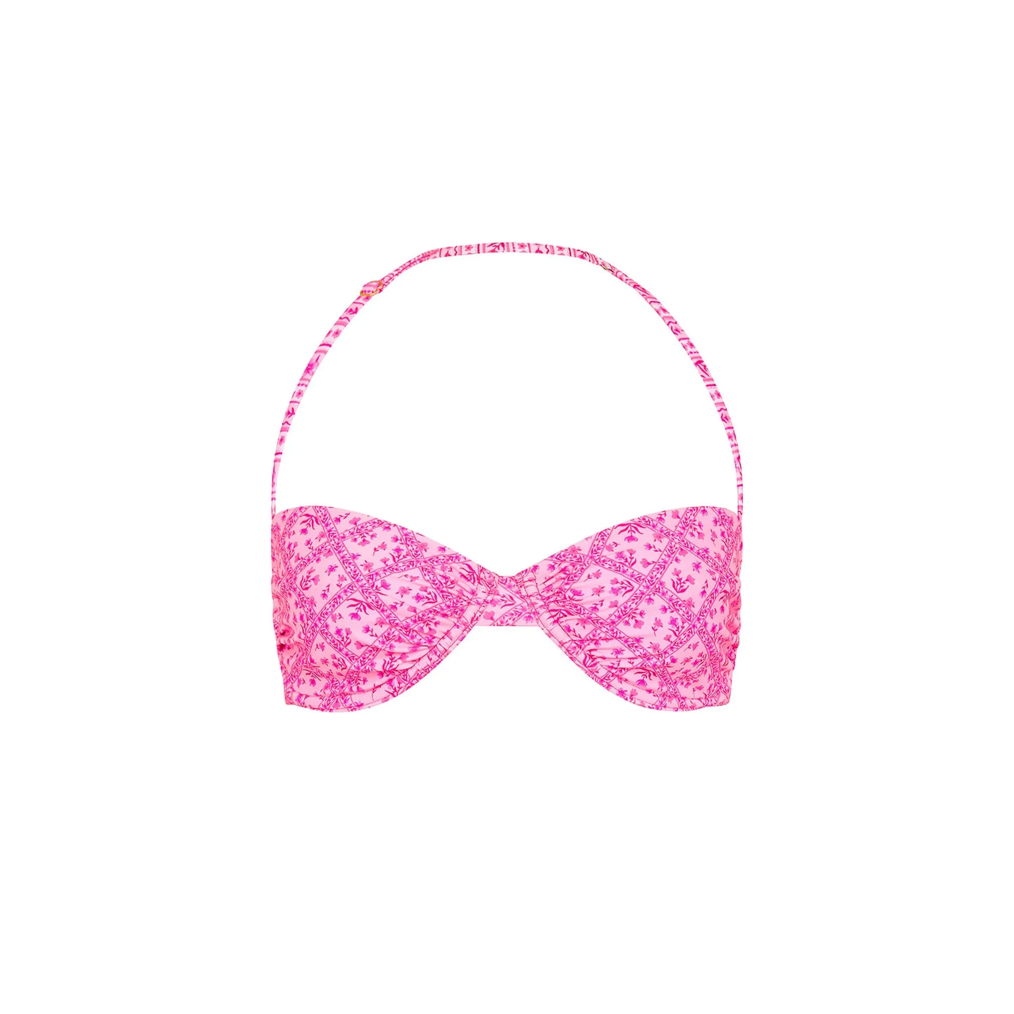 Retro Balconette Bra Bikini Top - Starlight Saloon sold by Kulani Kinis