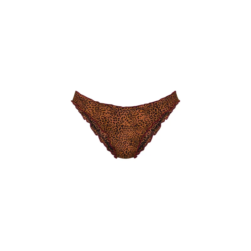 Lettuce Edge Full Coverage Bikini Bottom - Wild Rose sold by Kulani Kinis