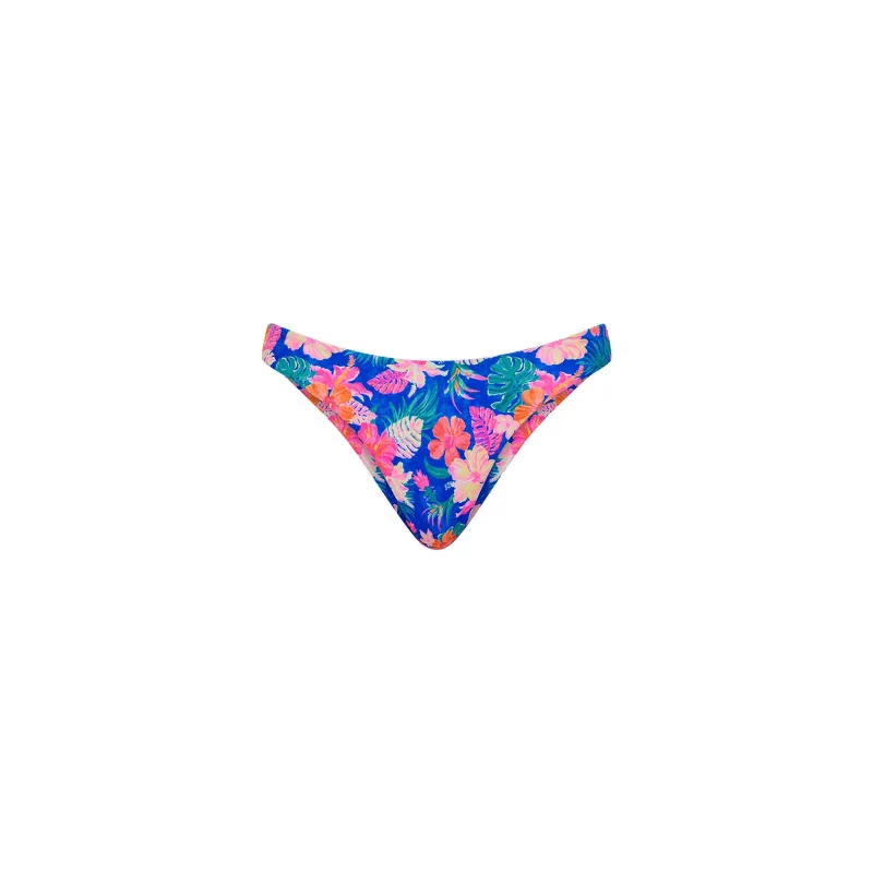 Minimal Full Coverage Bikini Bottom - Electric Palms sold by Kulani Kinis