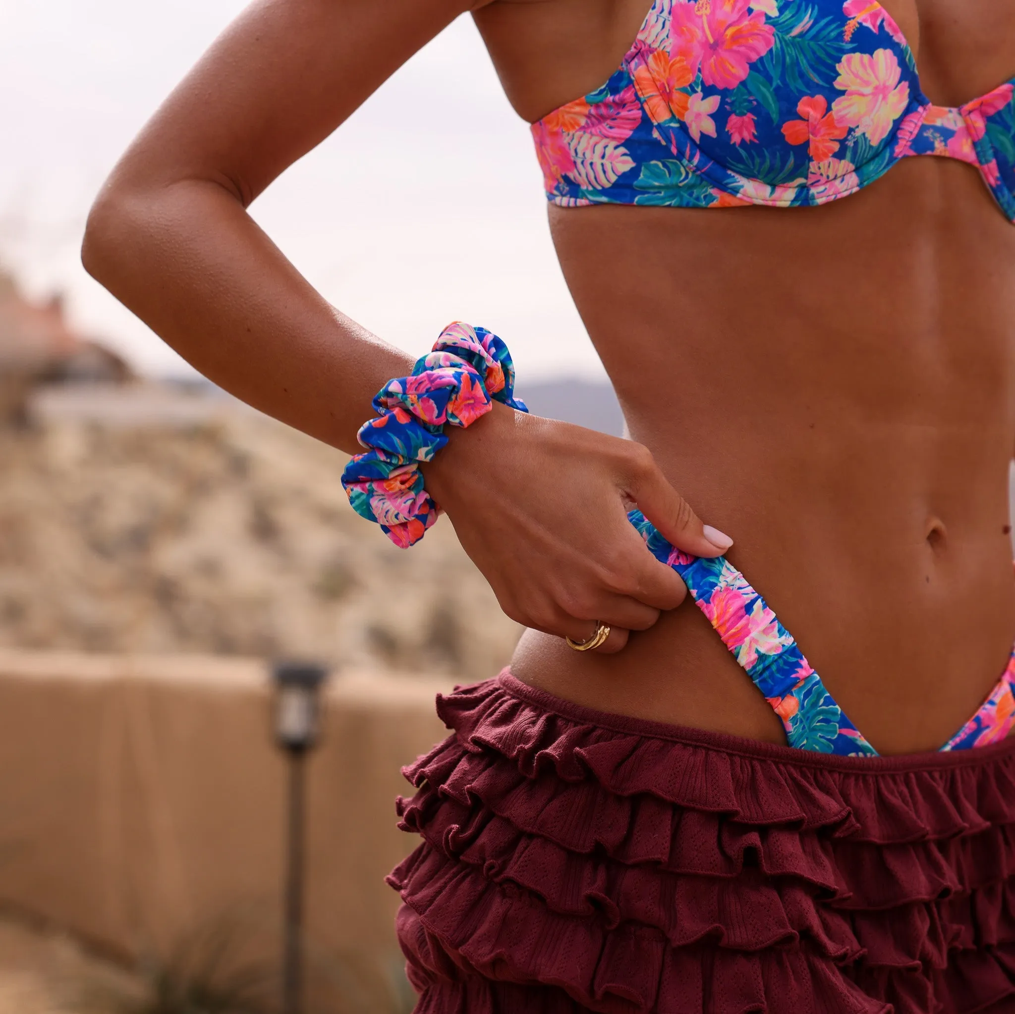 Scrunchie - Electric Palms sold by Kulani Kinis product image thumbnail 5