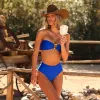 High Hip Cheeky Bikini Bottom - Blue Lagoon sold by Kulani Kinis