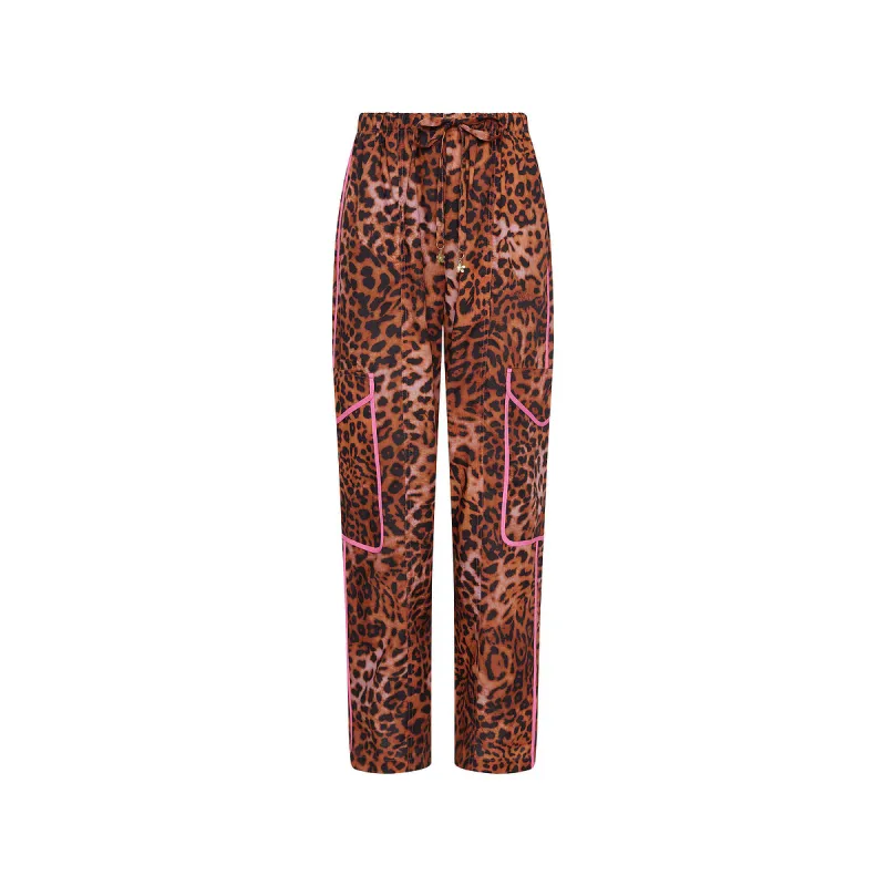Essential Cargo Pants - Leopard Lasso made by Kulani Kinis