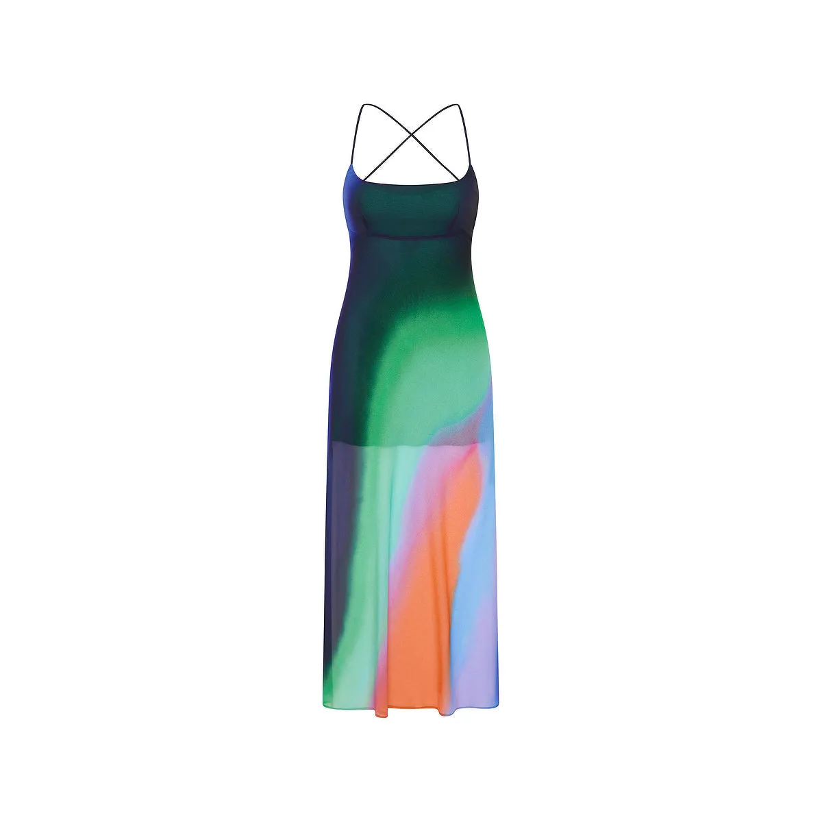 Chiffon Maxi Dress - Spellbound Swirl sold by Kulani Kinis