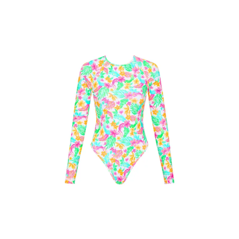Long Sleeve Surf Suit - Coconut Dreams sold by Kulani Kinis
