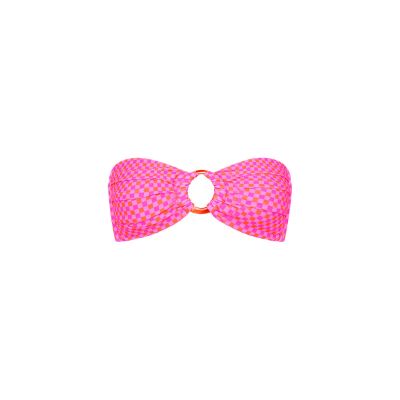 Strapless Bandeau Bikini Top - Pinky Promise sold by Kulani Kinis