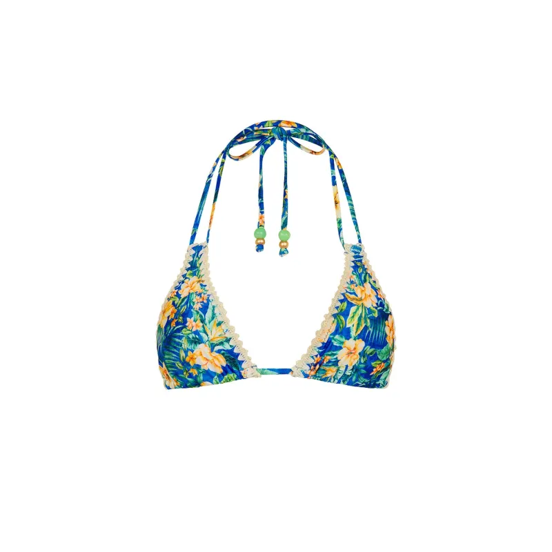 Crochet Halter Bikini Top - Tropez Tides sold by Kulani Kinis