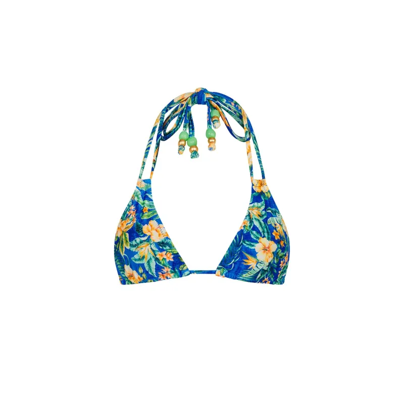 Halter Bralette Bikini Top - Tropez Tides sold by Kulani Kinis