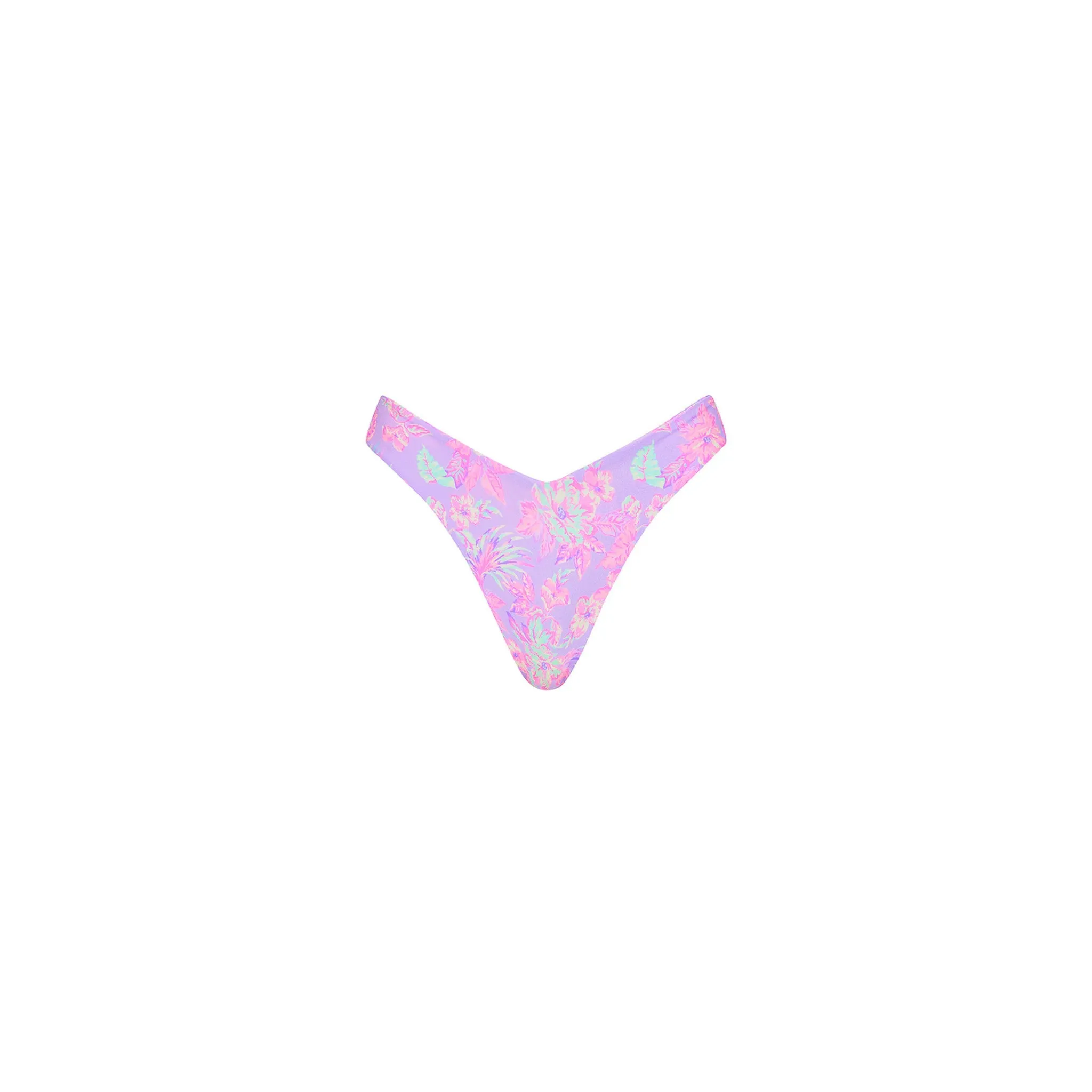 Y Cheeky Bikini Bottom - Lilac Love sold by Kulani Kinis