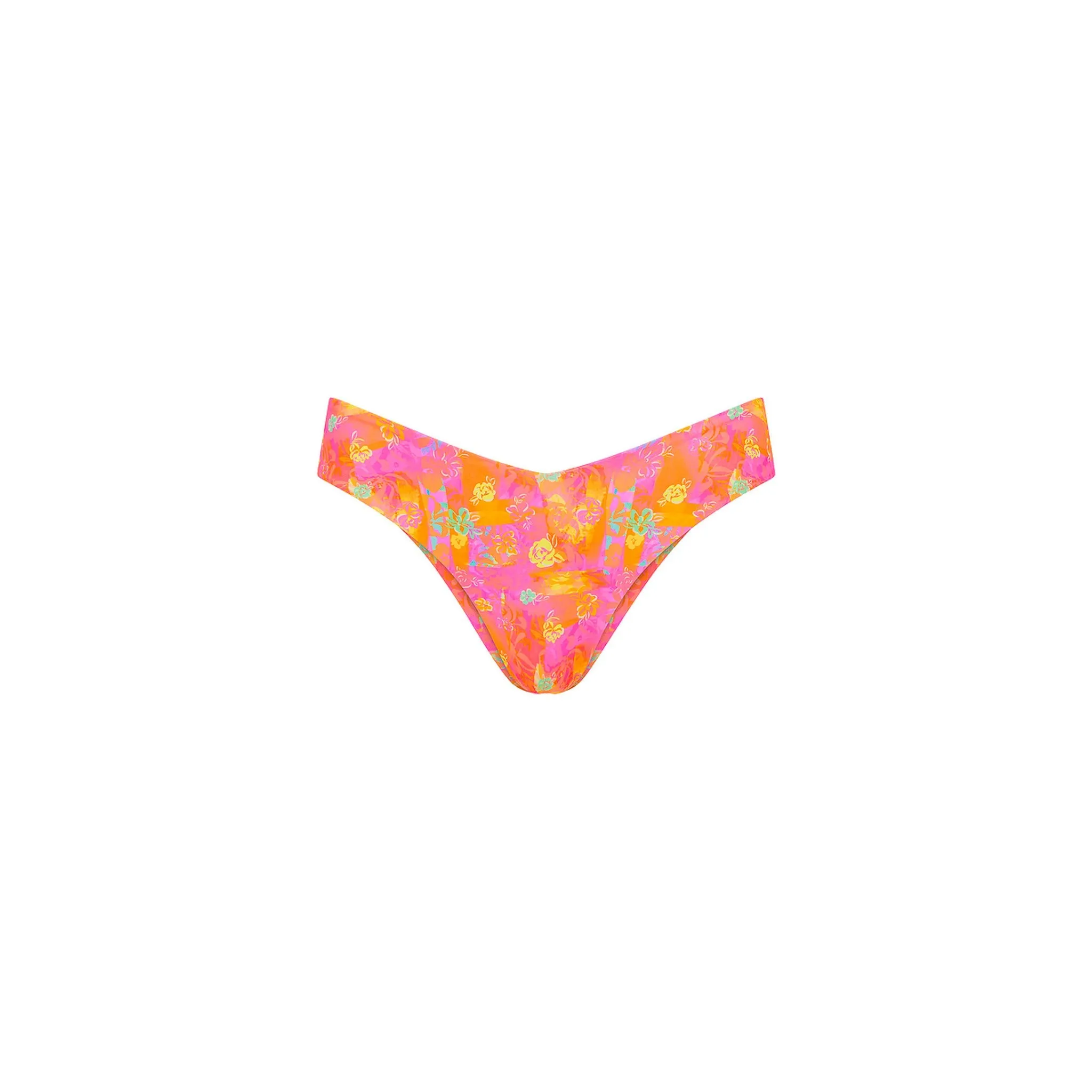 Cheeky V Bikini Bottom - Sunrise Kiss sold by Kulani Kinis