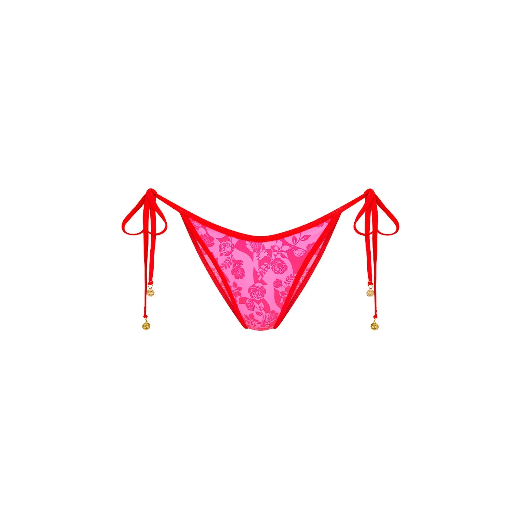 Bind Dipped Cheeky Tie Bikini Bottom - Hearts Collide sold by Kulani Kinis