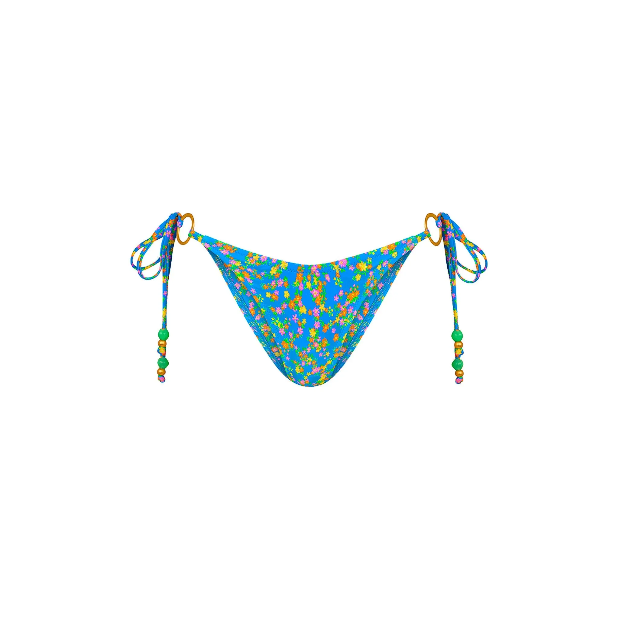 Ring Cheeky Tie Bikini Bottom - La Belle sold by Kulani Kinis