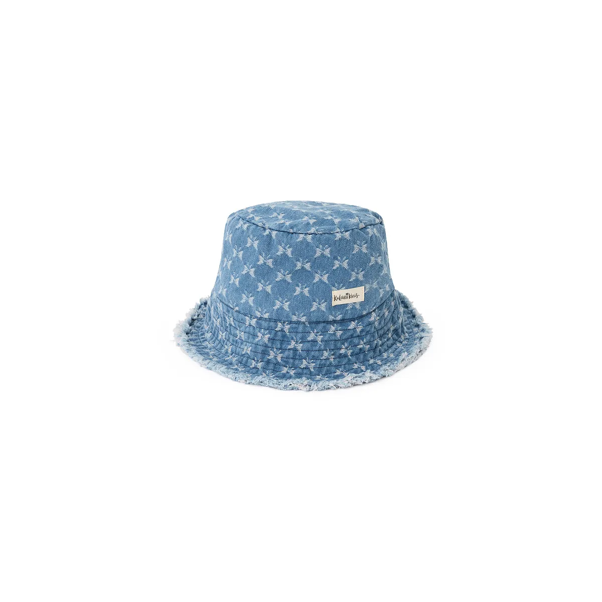 Frayed Brim Bucket Hat - Darling Denim sold by Kulani Kinis