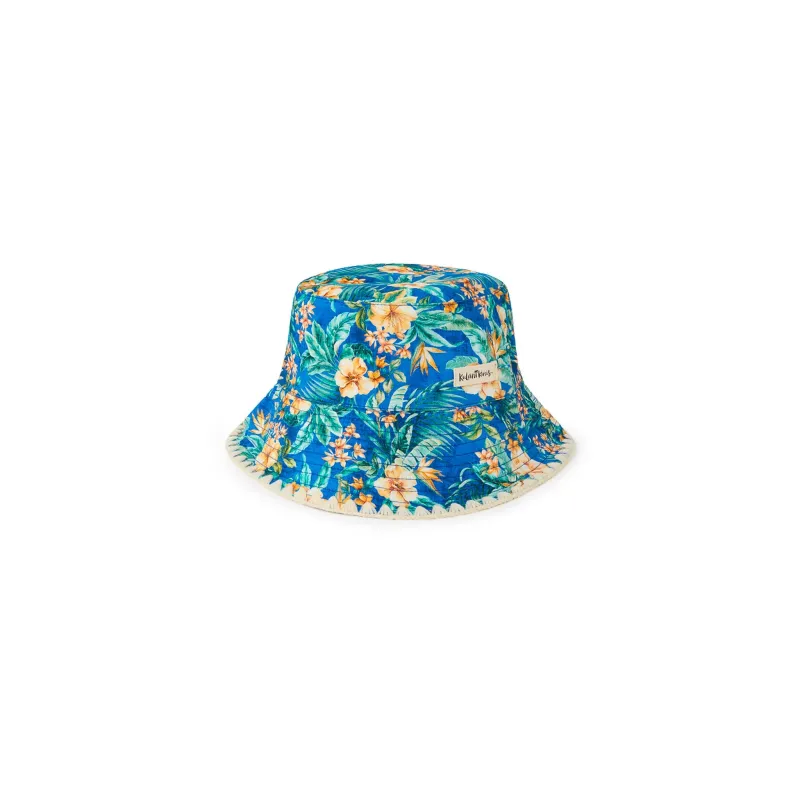 Crochet Trim Bucket Hat - Tropez Tides sold by Kulani Kinis