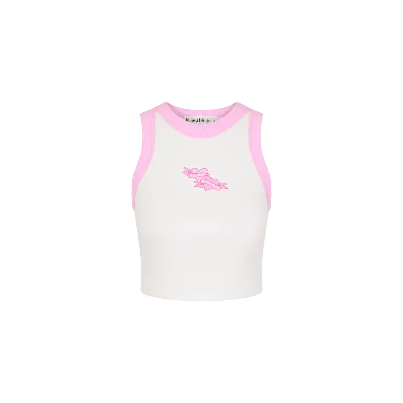 Bind Crop Tank Top - Mon Cherie sold by Kulani Kinis