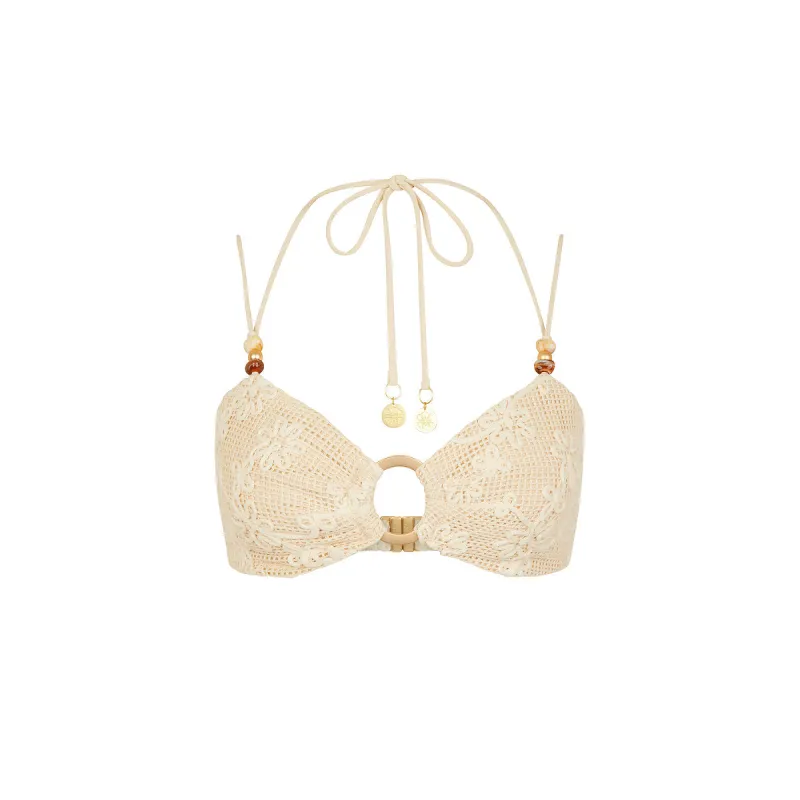 Lace Tie Crop Top - Sweet Nothings sold by Kulani Kinis