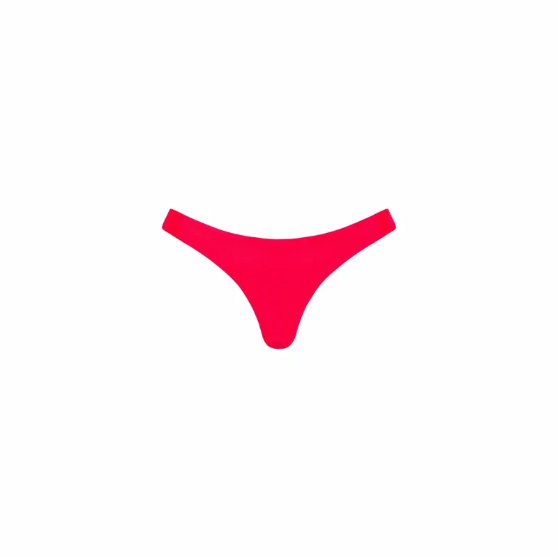 Minimal Full Coverage Bikini Bottom - Cherry Crush sold by Kulani Kinis