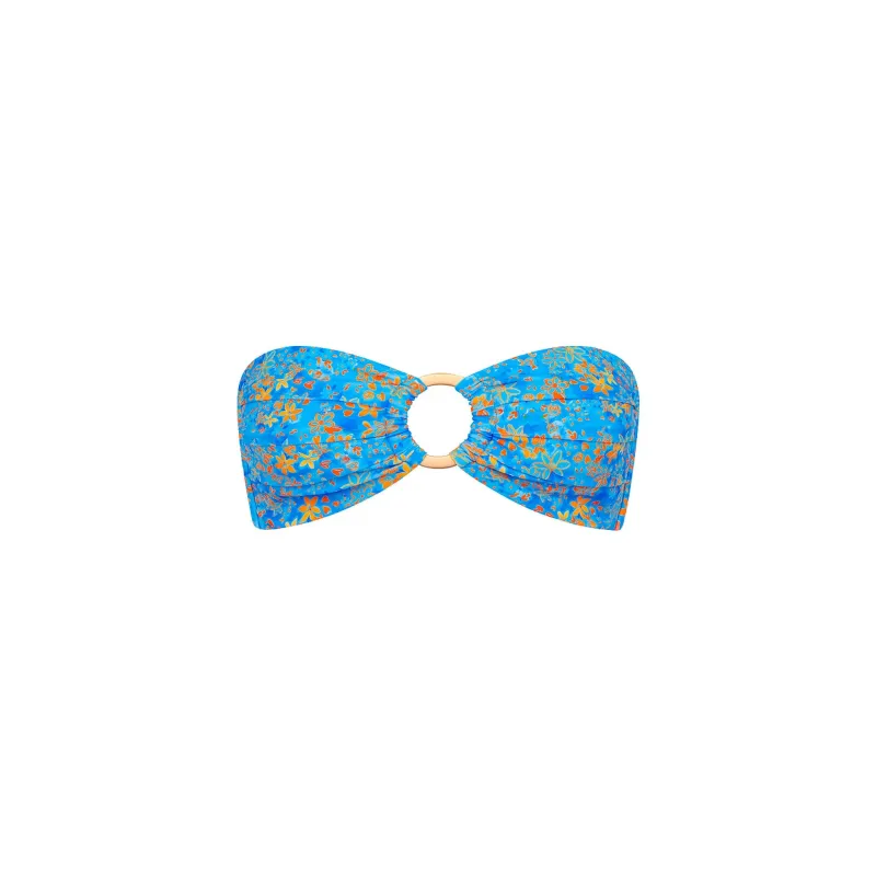 Strapless Bandeau Bikini Top - Cream Soda sold by Kulani Kinis