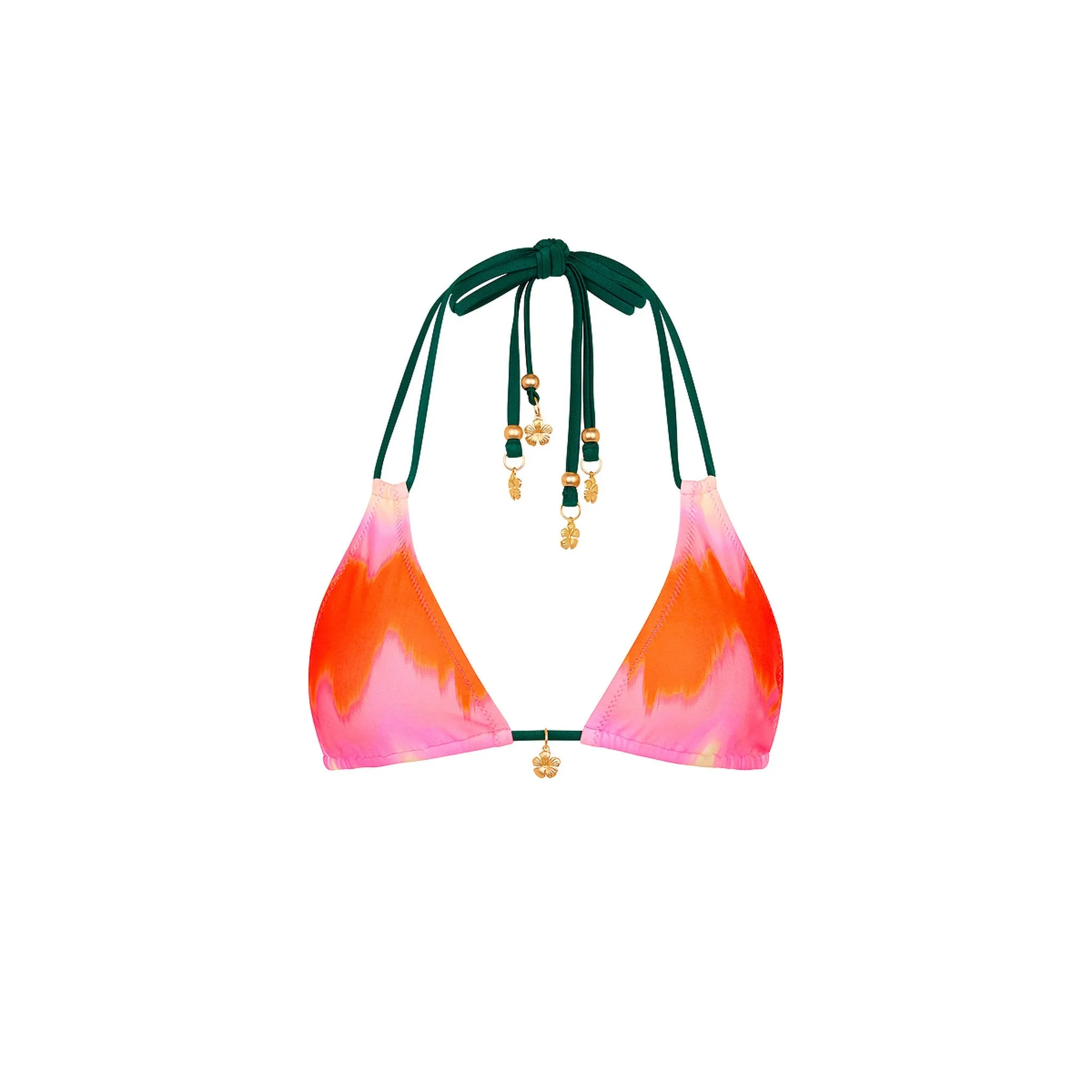 Halter Bralette Bikini Top - Strawberry Vanilla sold by Kulani Kinis