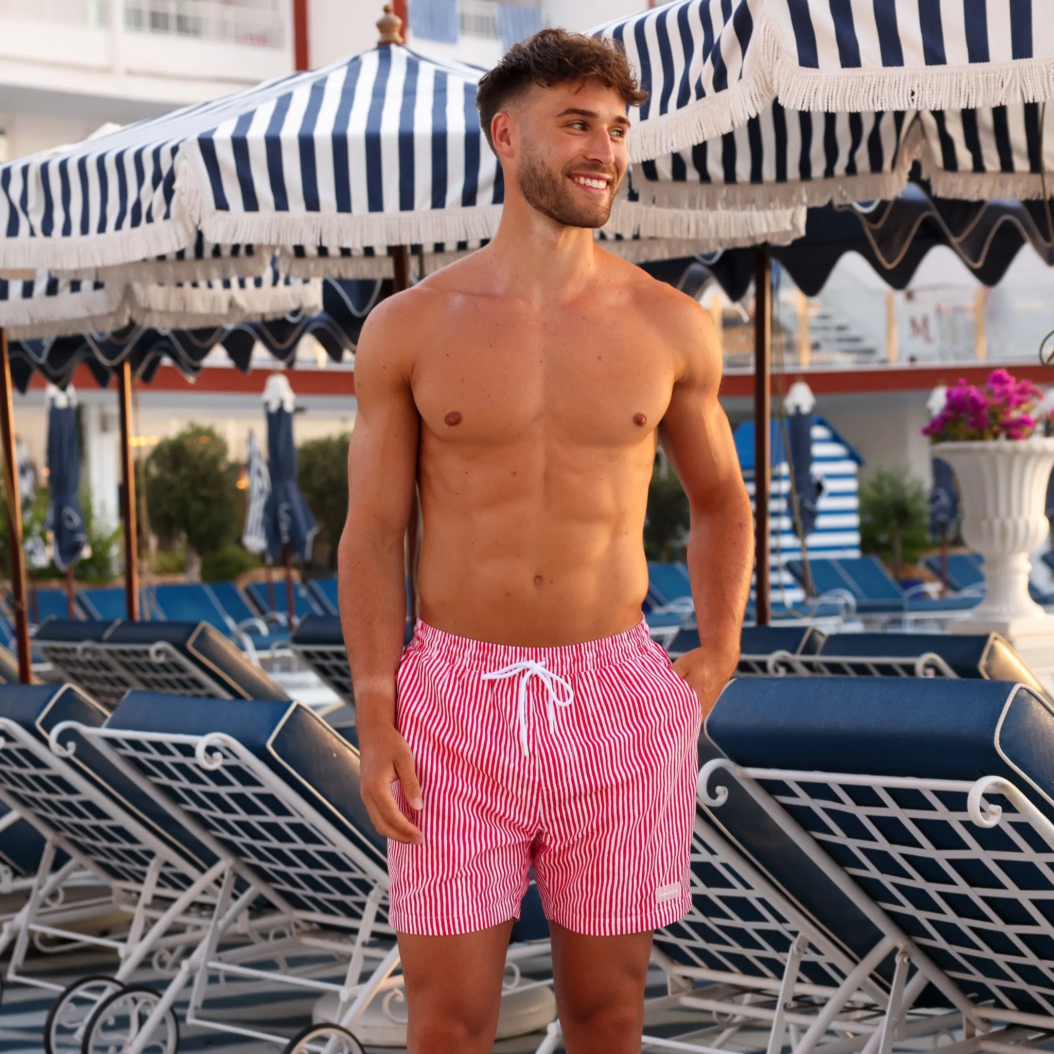 Men's Swim Trunks - Cherry Cola sold by Kulani Kinis product image thumbnail 2