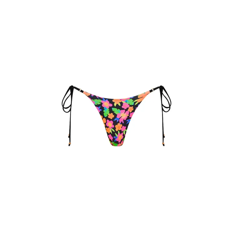 Thong Tie Side Bikini Bottom - Midnight Glow sold by Kulani Kinis