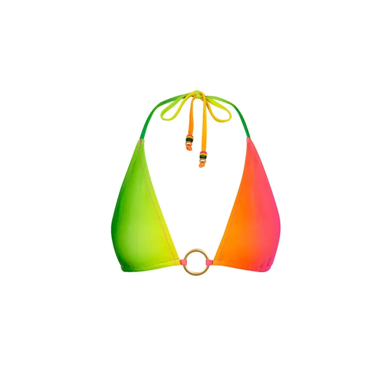 Ring Halter Bikini Top - Island Escape sold by Kulani Kinis
