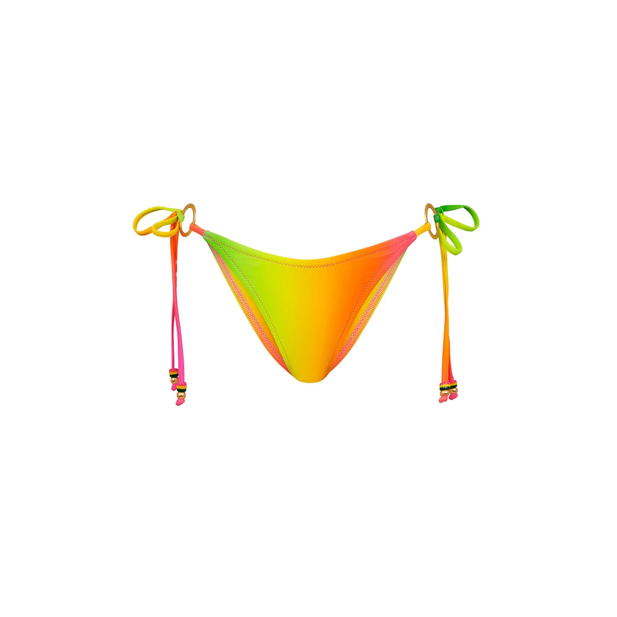 Ring Cheeky Tie Bikini Bottom - Island Escape sold by Kulani Kinis