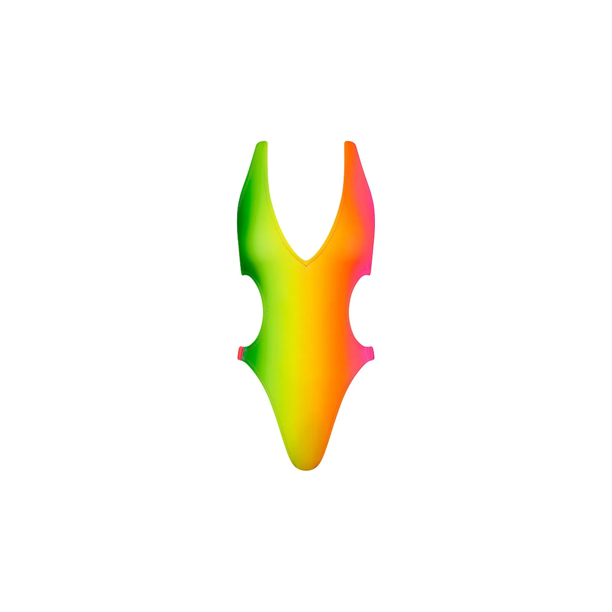 Plunge Halter Tie One Piece - Island Escape sold by Kulani Kinis