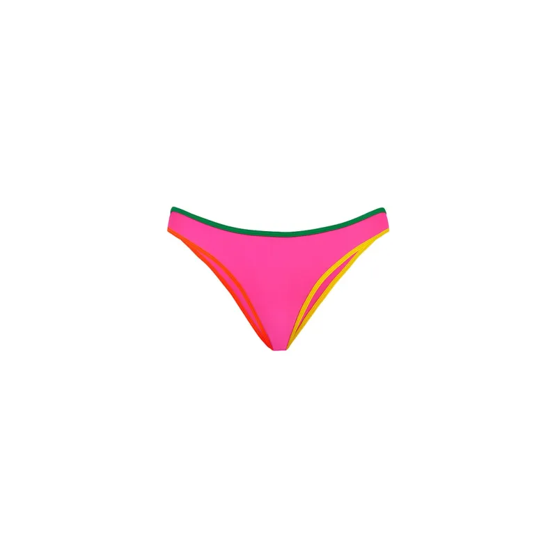 Modest Bind Full Coverage Bikini Bottom - Passionfruit Punch sold by Kulani Kinis