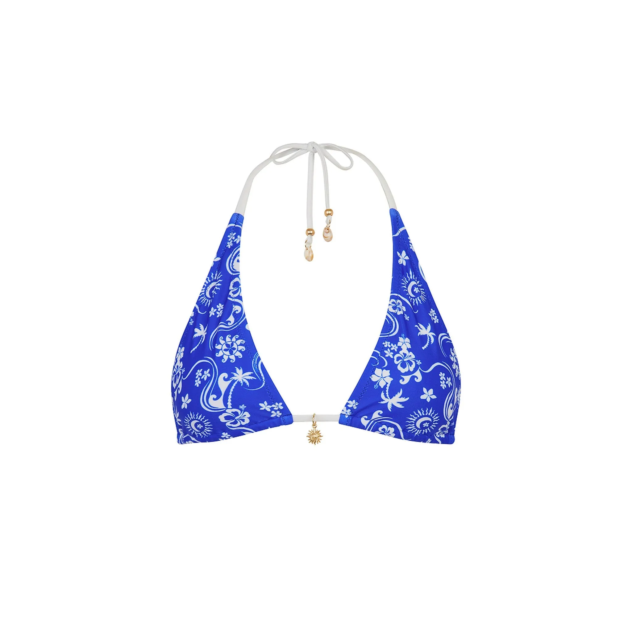 Classic Tie Halter Bikini Top - Surfside sold by Kulani Kinis