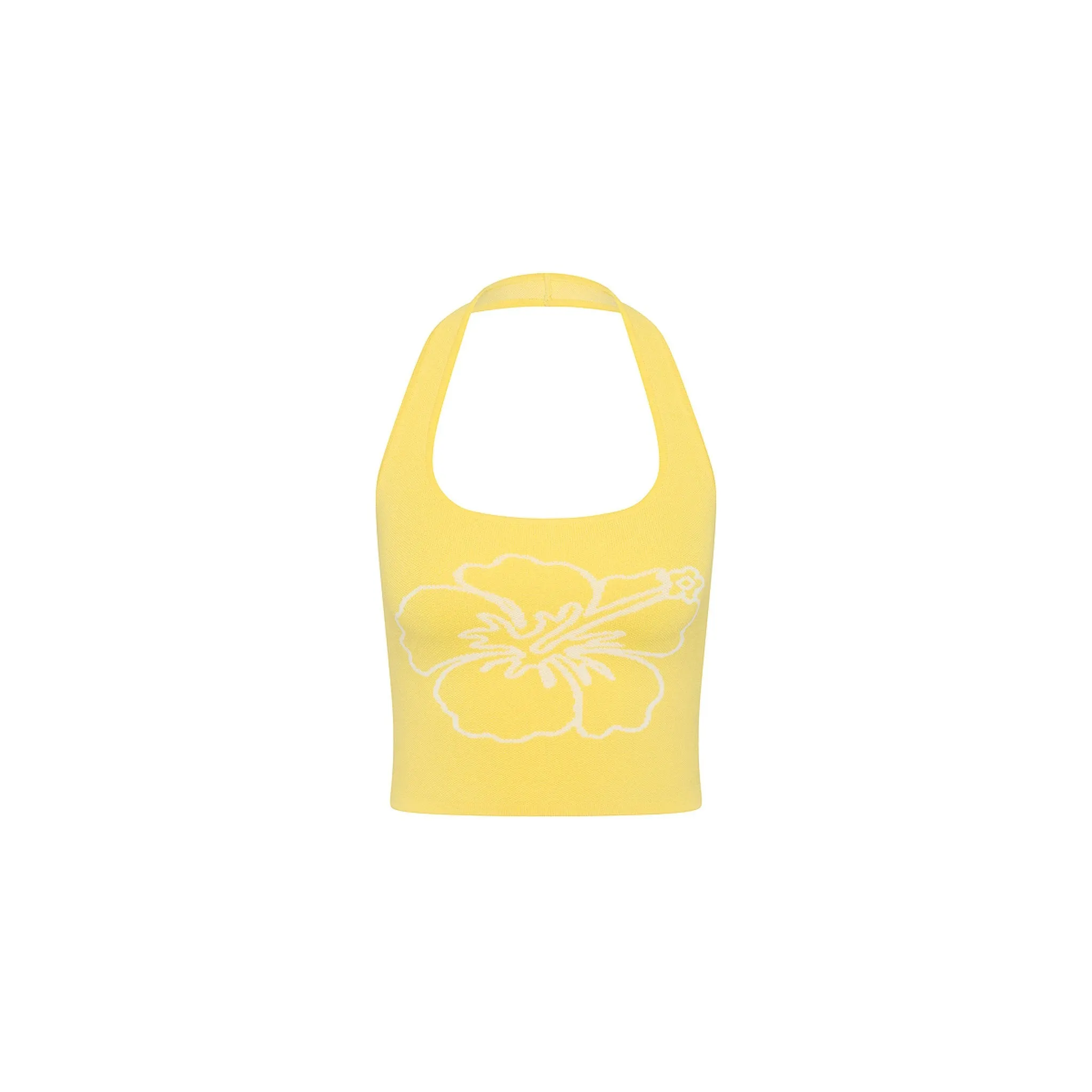 Knit Halter Tank Top - Sunny Honey sold by Kulani Kinis