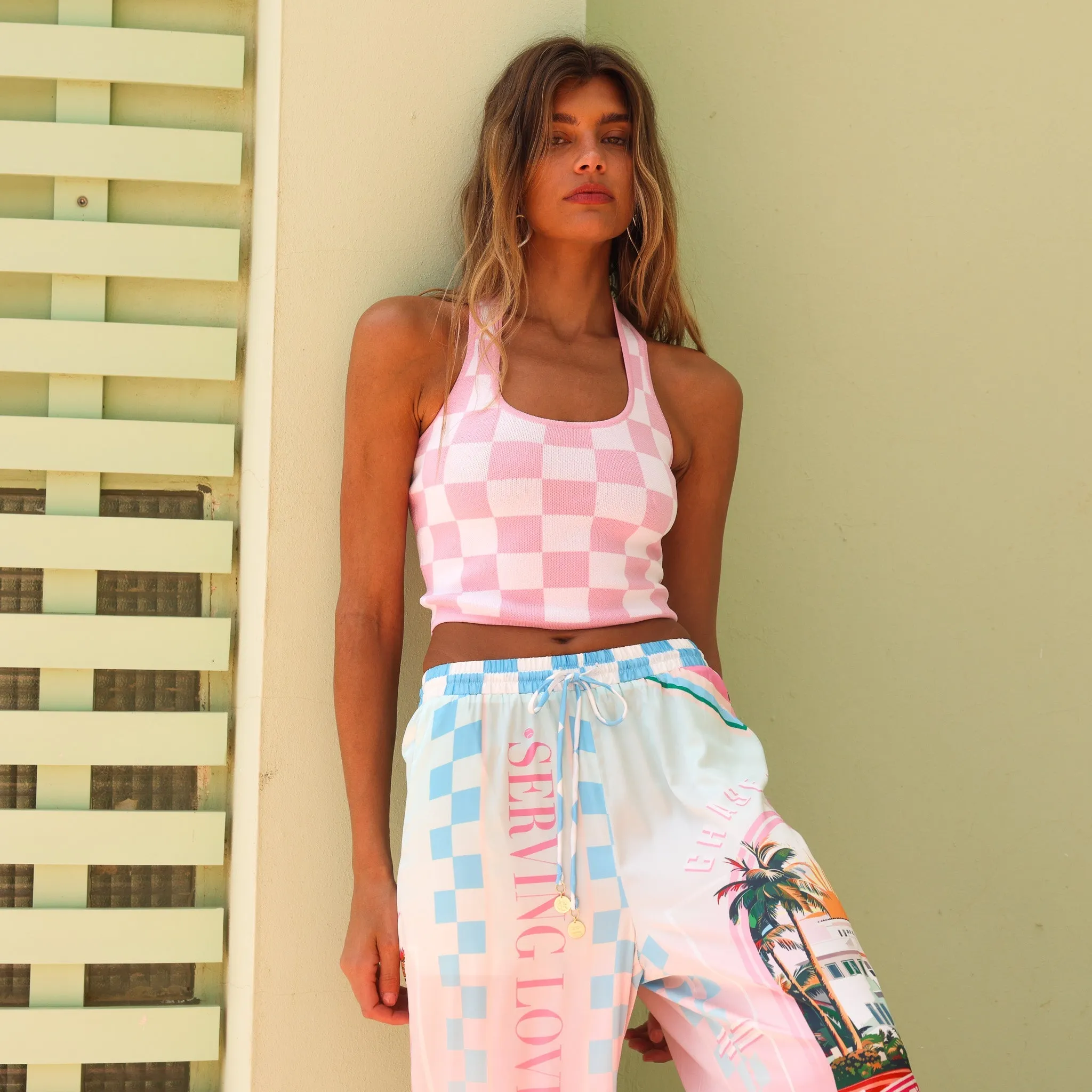 Knit Halter Tank Top - Love Match sold by Kulani Kinis product image thumbnail 3