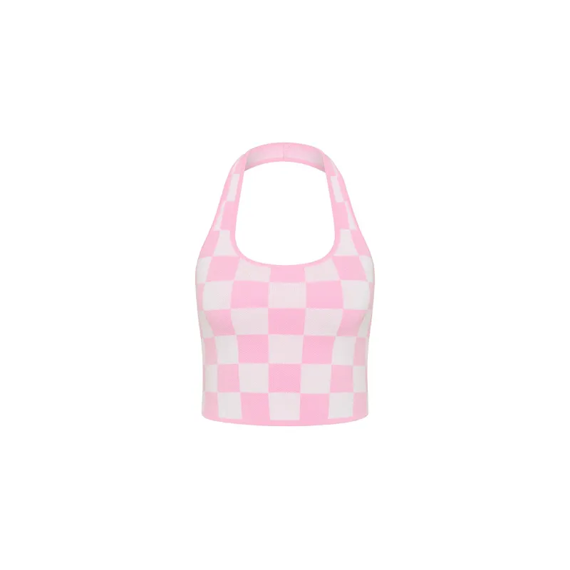 Knit Halter Tank Top - Love Match sold by Kulani Kinis